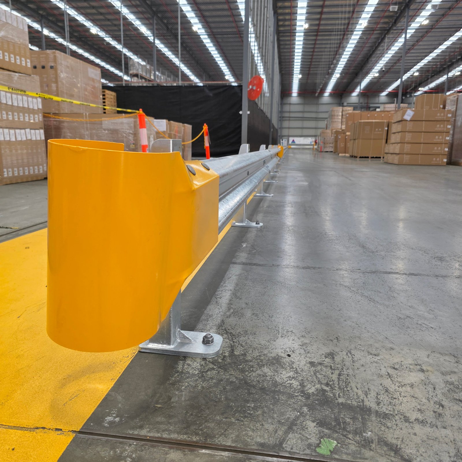 Pedestrian safety upgrades - Epoxy line marking and Armco rails - Image 3