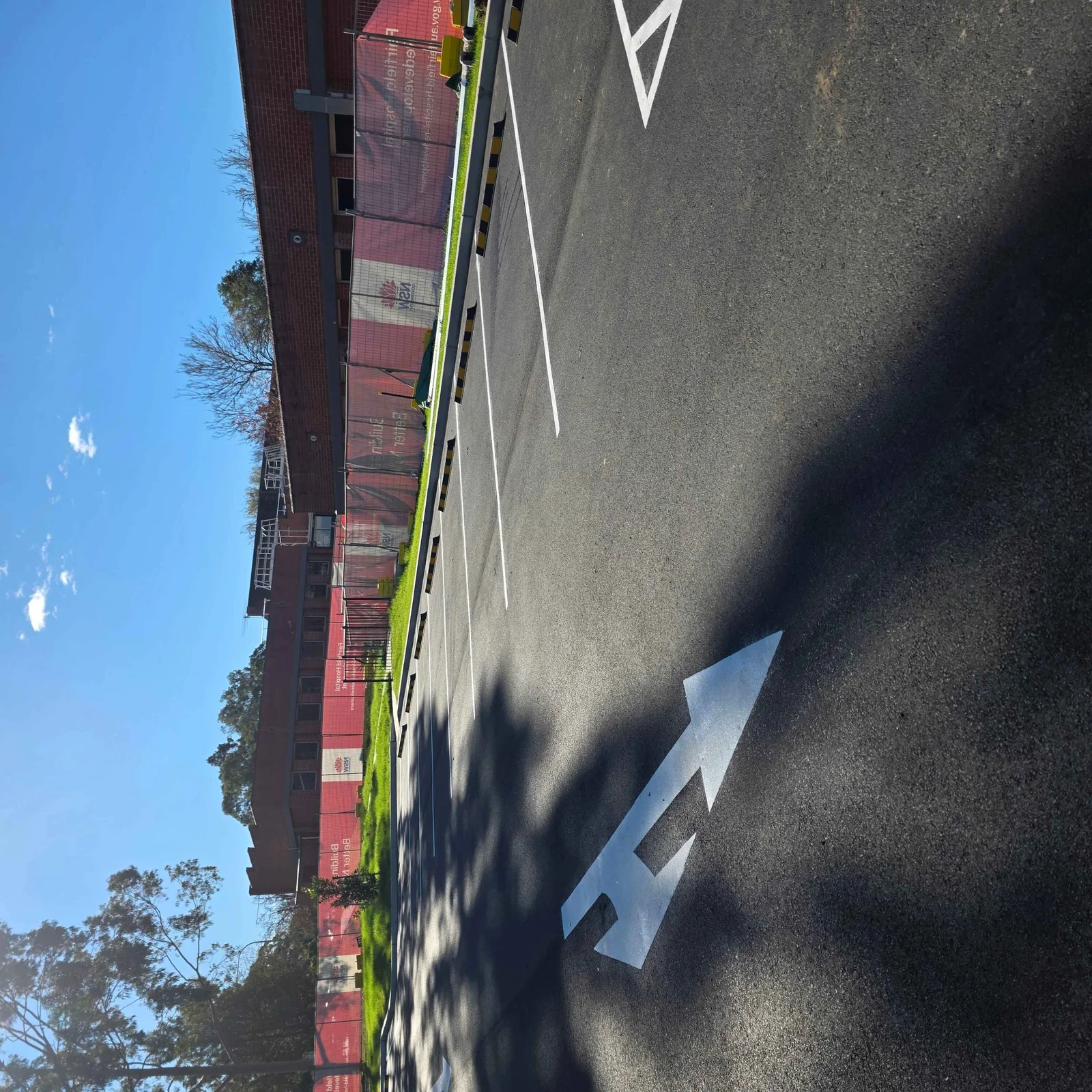 Carpark Line marking, Fixture installation, Signage installation - Image 1